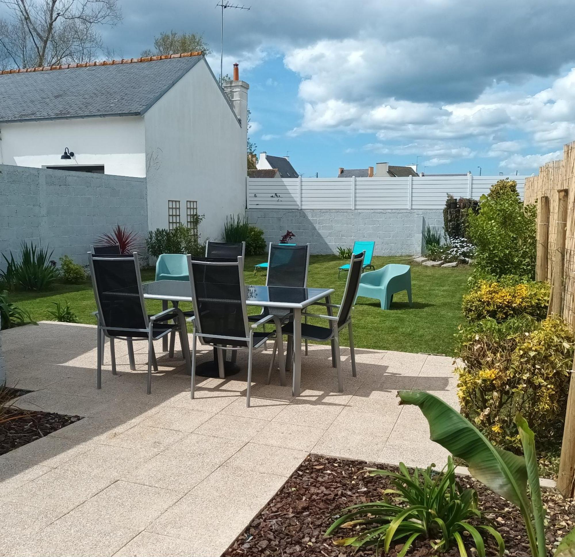L'Escale Bretonne 6 Personnes, Proche Mer Et Centre Ville, Jardin Prive Et Clos Guilvinec Ngoại thất bức ảnh